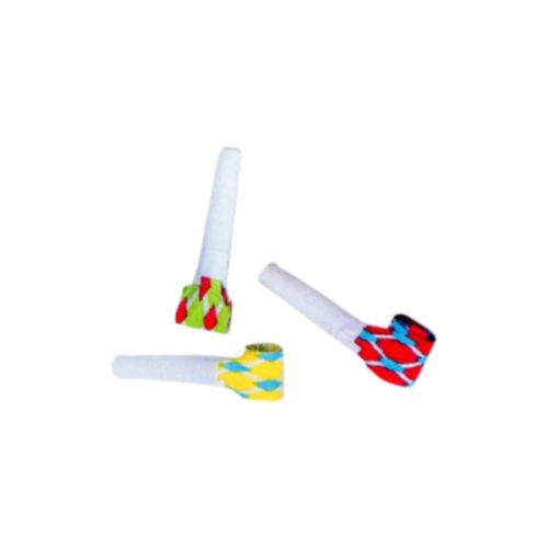 Sifflet sans-gêne multicolore - Paquet de 72