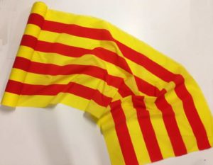 Tissu bandera Catalan largeur 160 cm