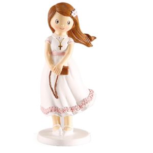 Figurine Communiant Fille Missel