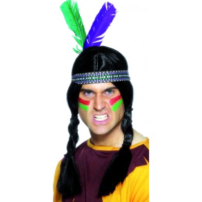 Bandeau d'indien à plumes
