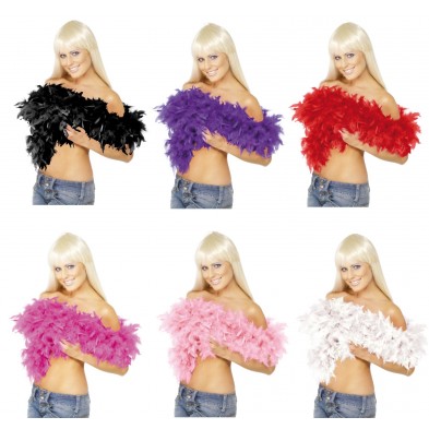 Boa plumes 180 cm luxe