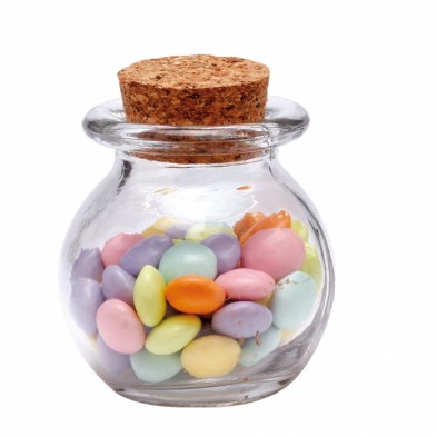 Bocal verre bouchon liège