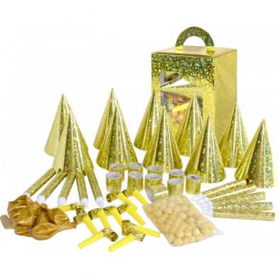 Box cotillons hologrammes 10 personnes