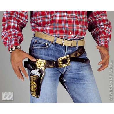 Ceinture et étui de cow-boy