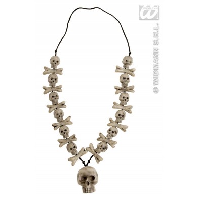 Collier têtes de mort