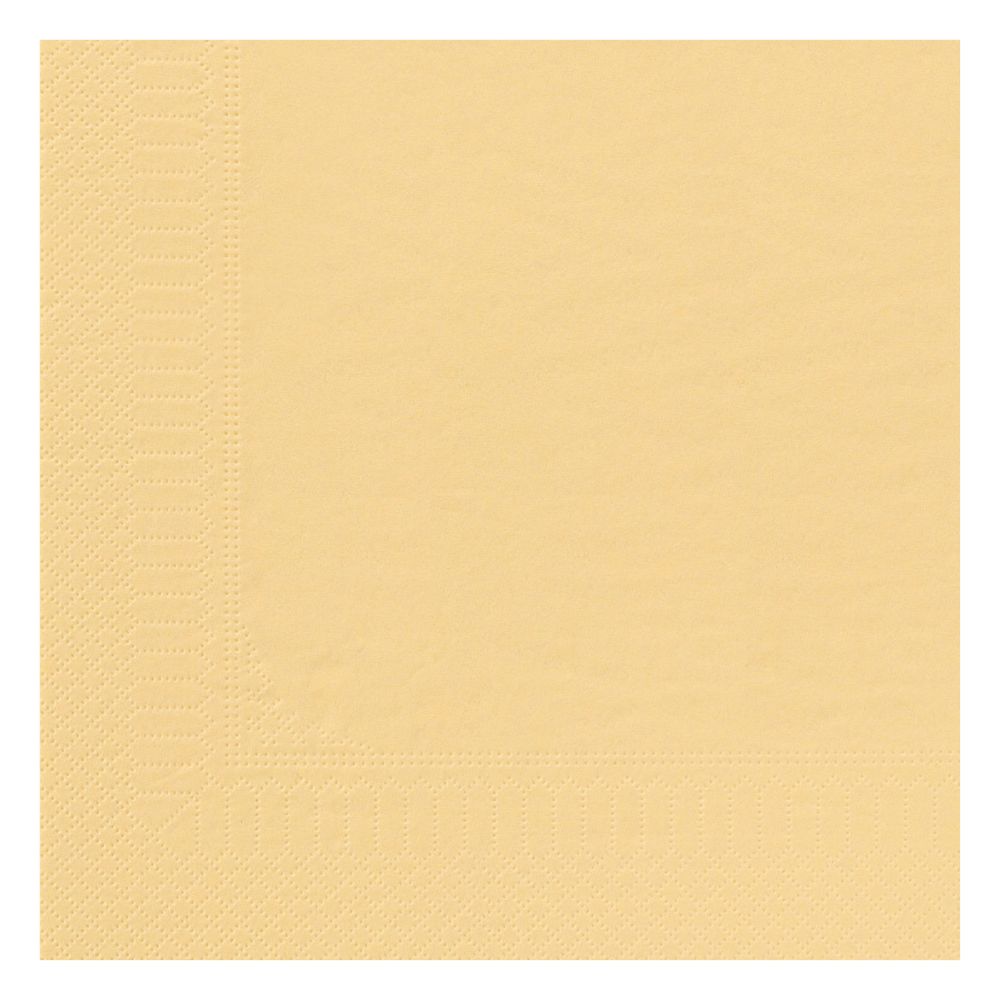 maison-deffes-emballage-serviette-ouate-2-plis-ivoire-13169 Paquet de 100 serviette en ouate 2 plis, couleur ivoire