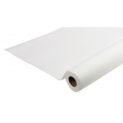 Nappe blanche en intissé grand format