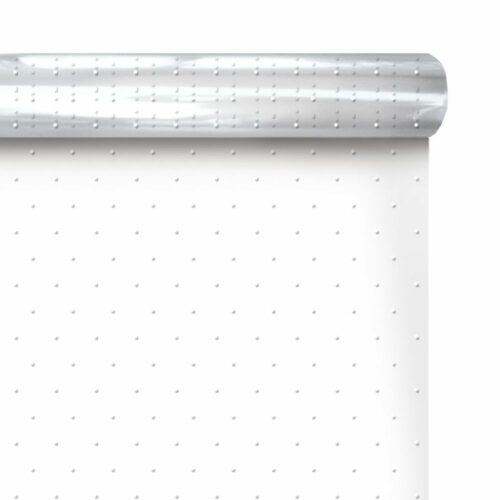 Rouleau de film polypro, film fleuriste détail point blanc