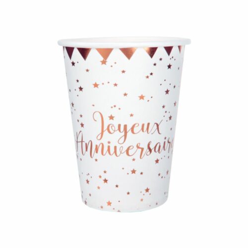 Gobelet en Carton - Thèmes aux choix - 250 mL