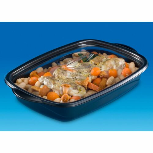 Boite Alimentaire Marmipack 1000ml Noir + Couvercle