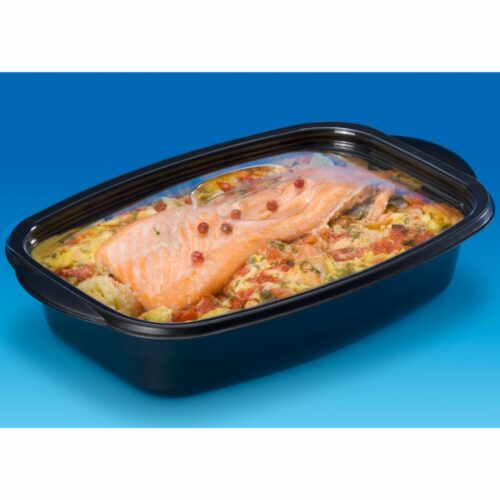 Boite Alimentaire Marmipack 1500ml Noir + Couvercle