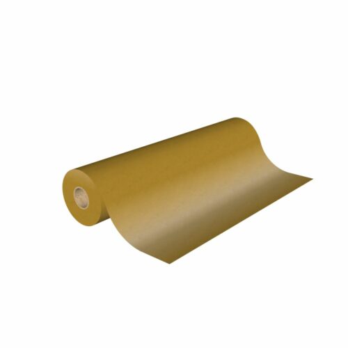 Papier cadeau en kraft couleur or uni effet métallique