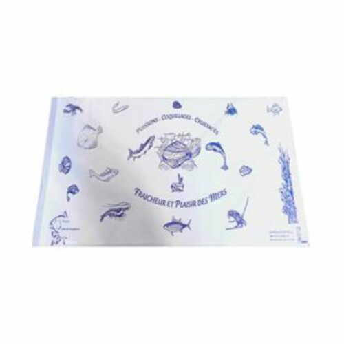 Pochette BI PE avec fermeture adhésive.