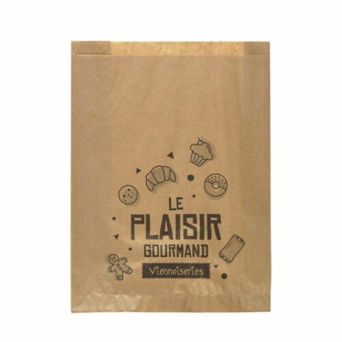 Sac pour Brioche (n°107) en Papier - 250 x 70 x 360 mm