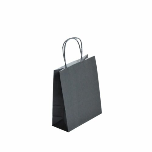 Sac Kraft gris. Cabas gris en Kraft.