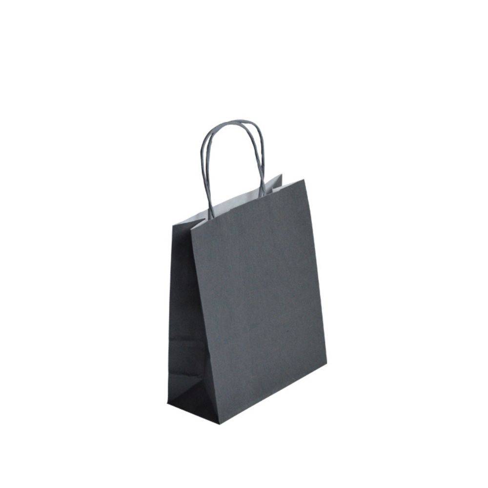 maison-deffes-emballage-sac-cabas-kraft-gris-mineral-18-8x22 Sac Kraft gris. Cabas gris en Kraft.