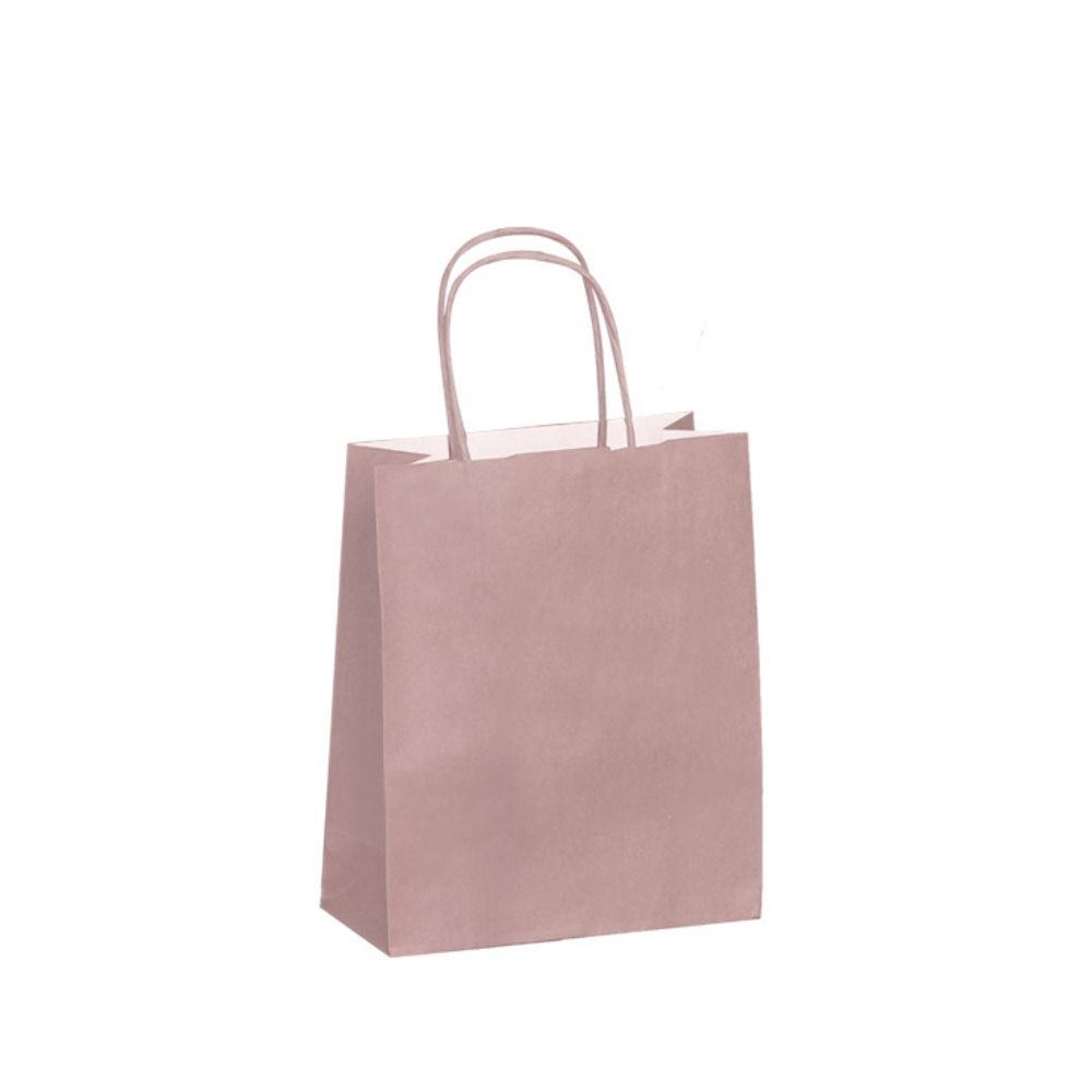 maison-deffes-emballage-sac-cabas-kraft-rose-18-8x22 Sac Kraft Rose. Cabas Rose en kraft.