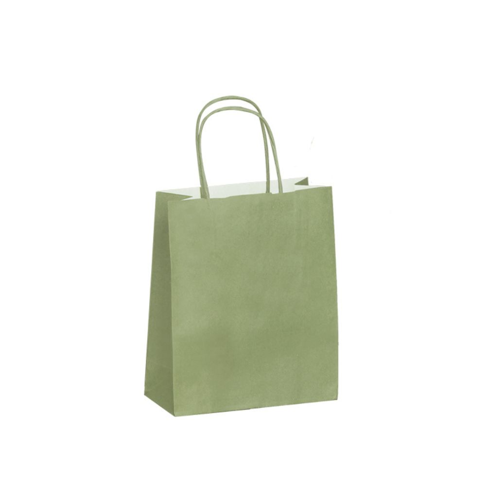 maison-deffes-emballage-sac-cabas-kraft-vert-acidule-18-8x22 Sac kraft vert. Cabas vert en kraft.
