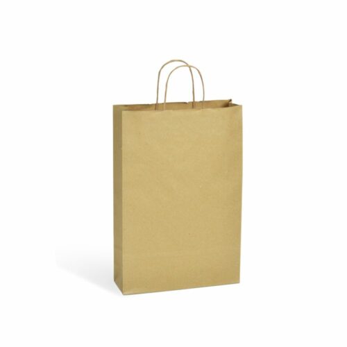 Emballage bouteille en kraft couleur brun. Sac pour transporter 3 bouteilles.