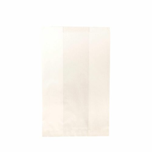 Sachet en Kraft Blanchi - 38g - 140 + 90 x 250 mm