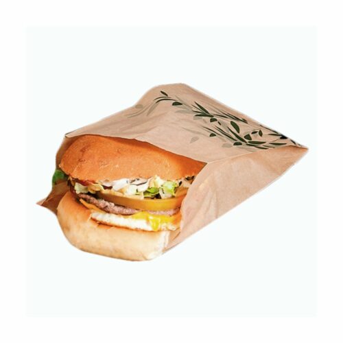 Sachet en Kraft Brun Ingraissable - 34g - 120+70 x 180 mm