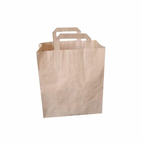 Sac / Cabas en Kraft Brun - 220 x 100 x 290 mm
