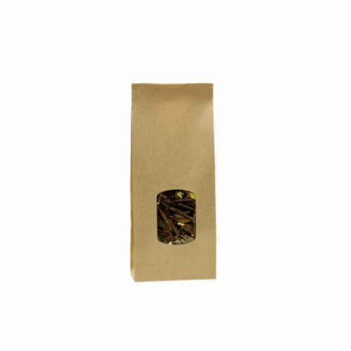 Sachet en Kraft Brun avec Fenêtre - 500g - 85 + 50 x 215 mm