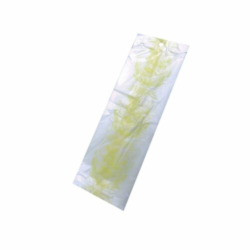 Sac pour Pain Tranché Jaune Transparent - 120+50 x 350 mm
