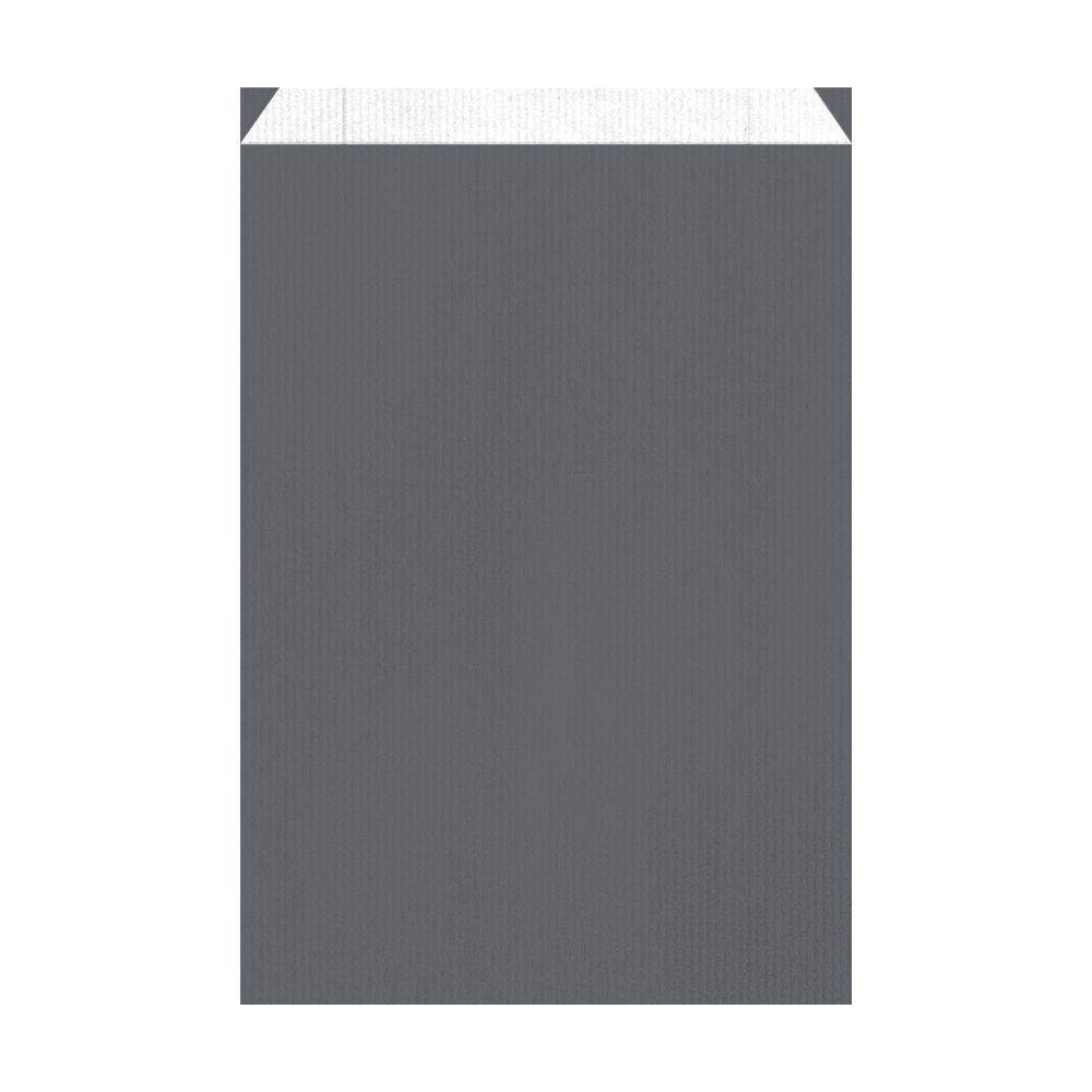 maison-deffes-emballage-sachet-cadeau-kraft-7x12-gris Emballage cadeau - Sachet cadeau couleur gris
