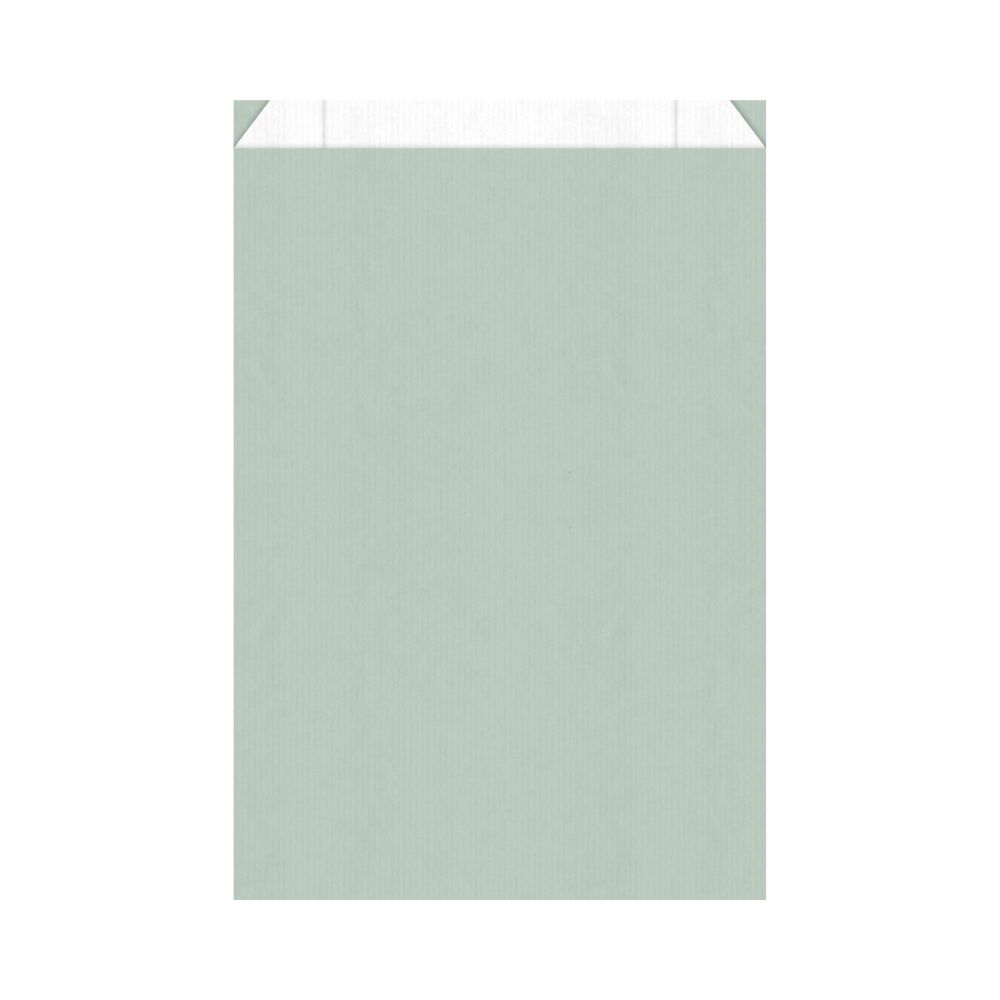 maison-deffes-emballage-sachet-cadeau-kraft-7x12-sauge Emballage cadeau - Sachet cadeau couleur sauge