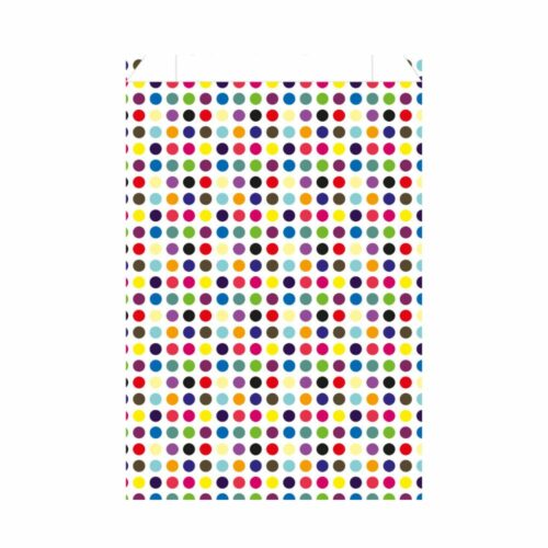 Sachet Cadeaux imprimé dragibus - 7 x 12 cm