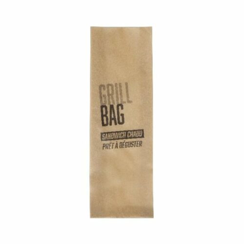 Sac Panini direct sur le grill pour conserver la chaleur du sandwich plus longtemps