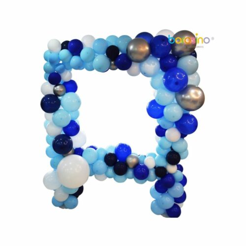 Arche à Ballon Carré en Plastique en Kit - Ø28 cm x Hauteur de 5cm