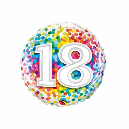 Ballon en Aluminium - 45 cm - Anniversaire - 18 à 100 ans