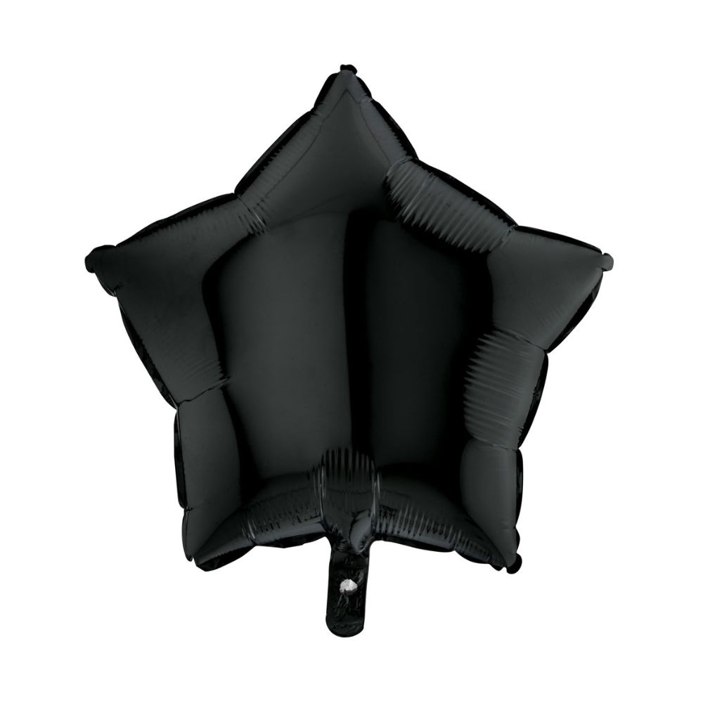 maison-deffes-fete-ballon-alu-etoile-noir-72M0021 Ballon aluminium étoile couleur noir