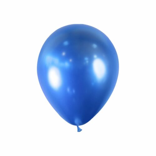 Ballon latex bleu