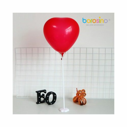 Base et Tige pour Ballon - Forme de Fleur