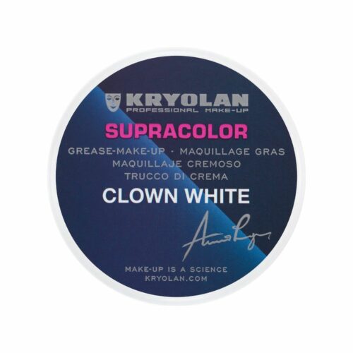Fard blanc pour clown 30g