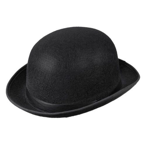 Chapeau Melon en Feutrine noir