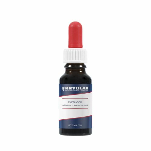 faux sang en pipette pour les yeux