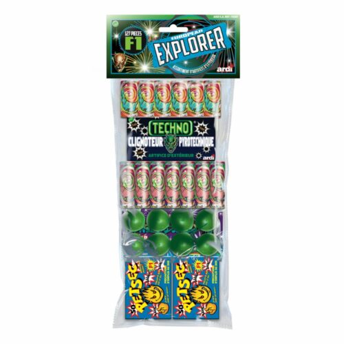 Feu de jardin Exploreur - Assortiment de plusieurs pièces