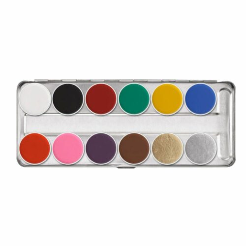 Palette 12 fard à l'eau