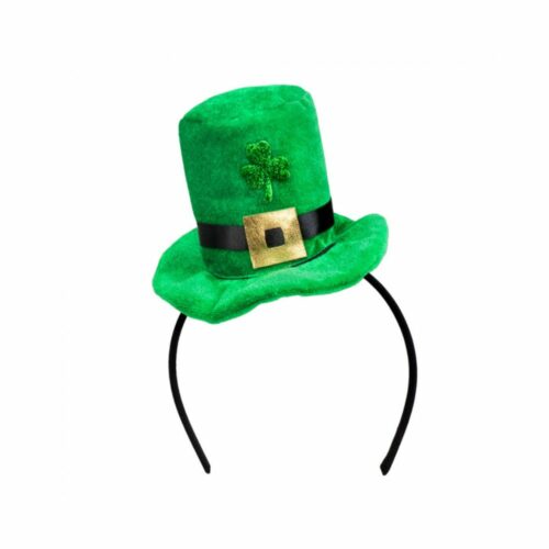 Serre tête avec Chapeaux haut de forme Vert