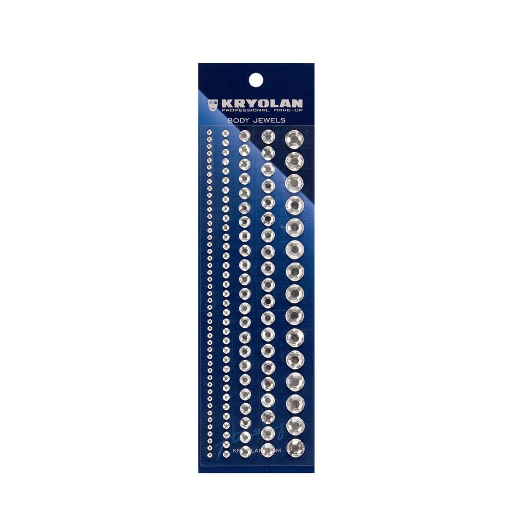 maison-deffes-fete-strass-adhesive-blanc-KRY0017 Strass adhésif blanc