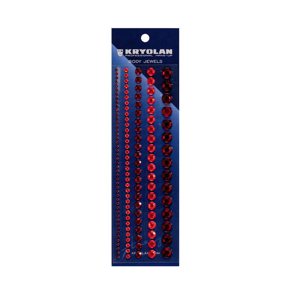 maison-deffes-fete-strass-adhesive-rouge-KRY0017 strass adhésif rouge