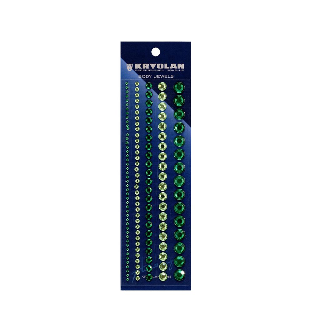 maison-deffes-fete-strass-adhesive-vert-KRY0017 strass adhésif vert