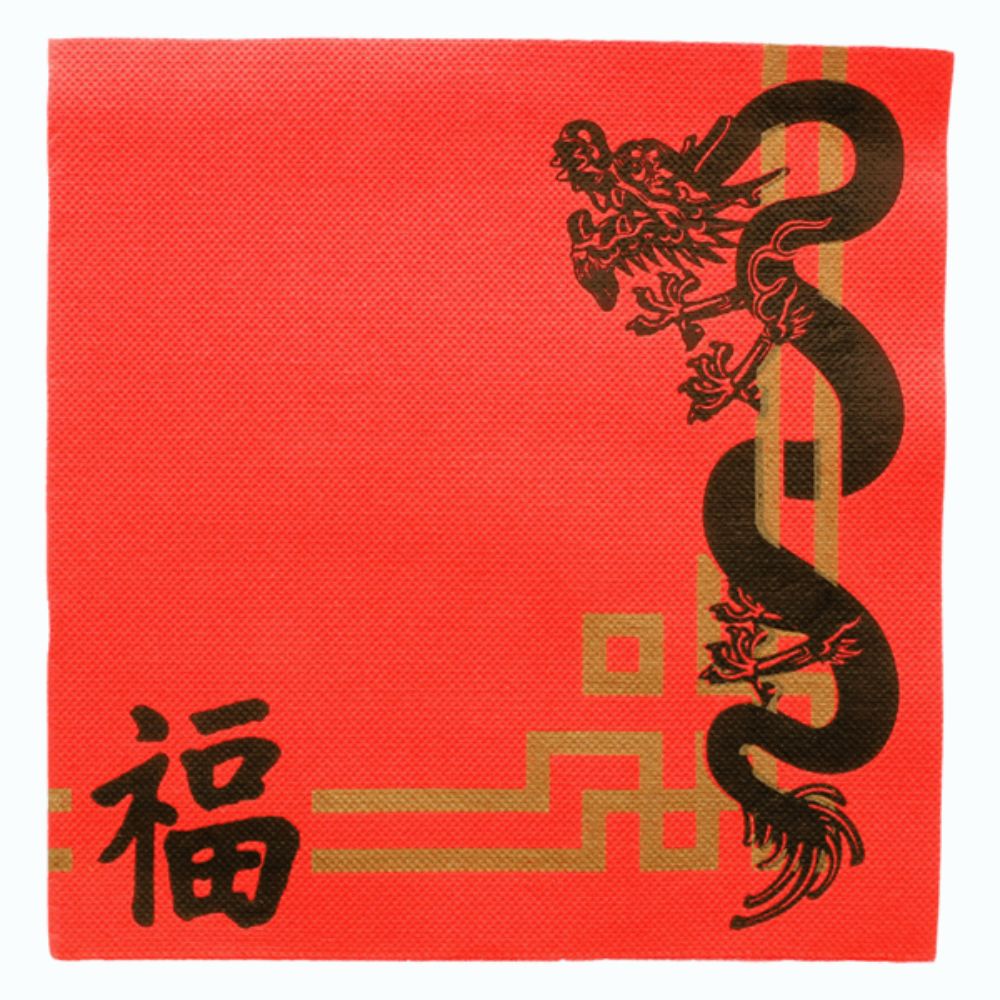 maison-deffes-emballage-serviette-china-131921 serviette décoré rouge chine