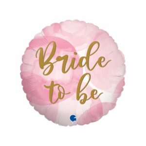 Ballon rond Bride to be