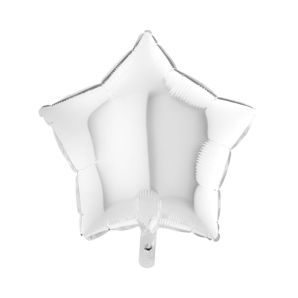 maison-deffes-fete-ballon-alu-etoile-blanc-72M0021 Ballon aluminium étoile blanc