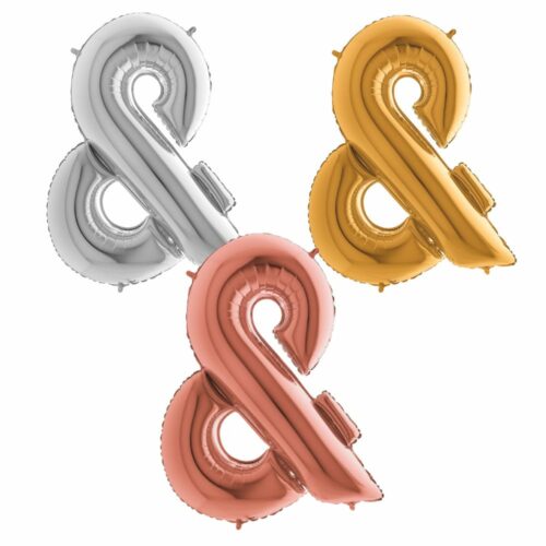 Ballon signe & hélium en aluminium